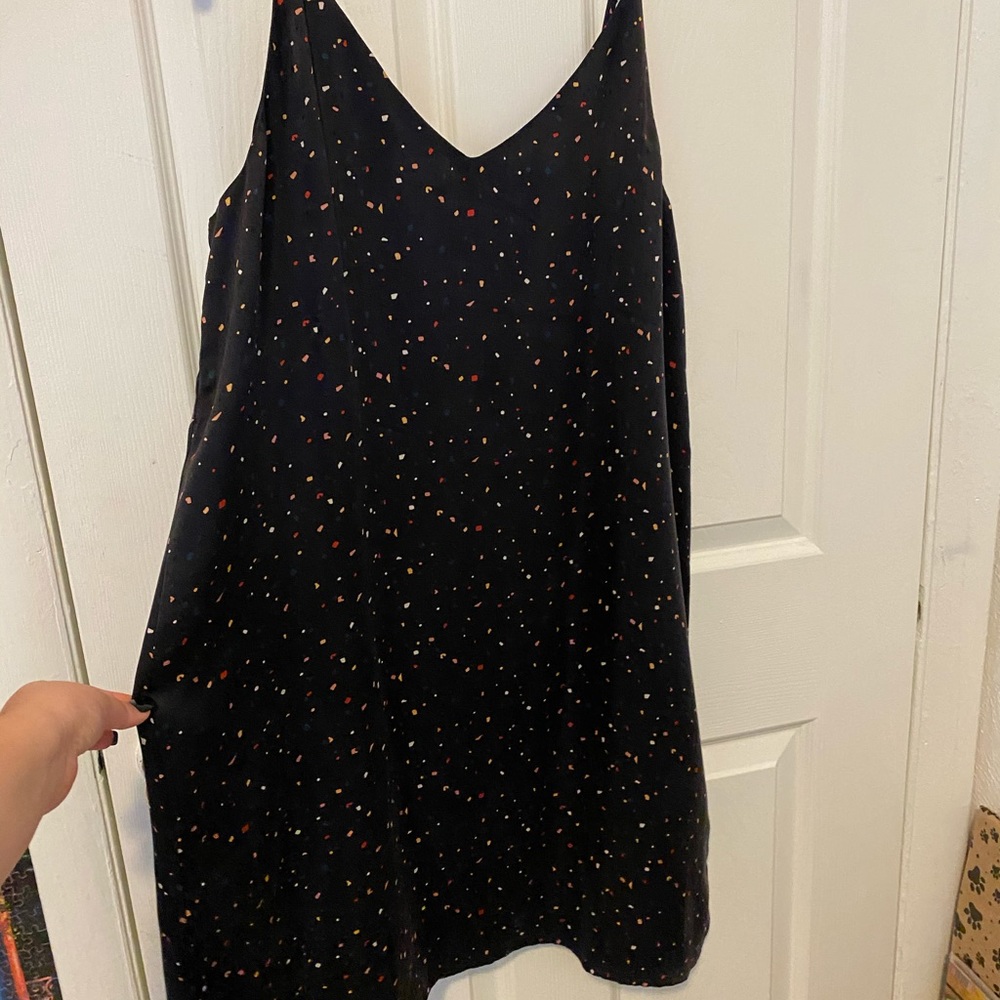 Rails silk mini dress
